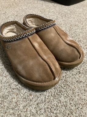 UGG Chestnut Sheepskin Slip-On Clog